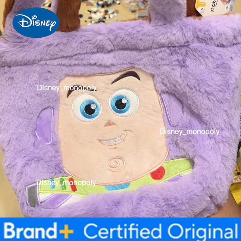 Disney Kawaii Toy Story Woody Plush Backpack Buzz Lightyear Cute Double Sided Series Anime Shoulder Bag Plush Bag Birthday Gift H251225