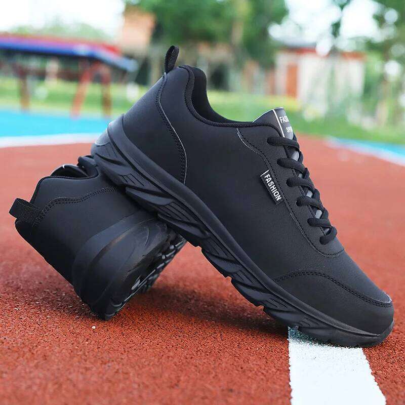 Waterproof Sneakers Thick Soled Casual Men Cushion Sports Shoes Outdoor Running and Walking Shoe Plus Size 39-46 X251225