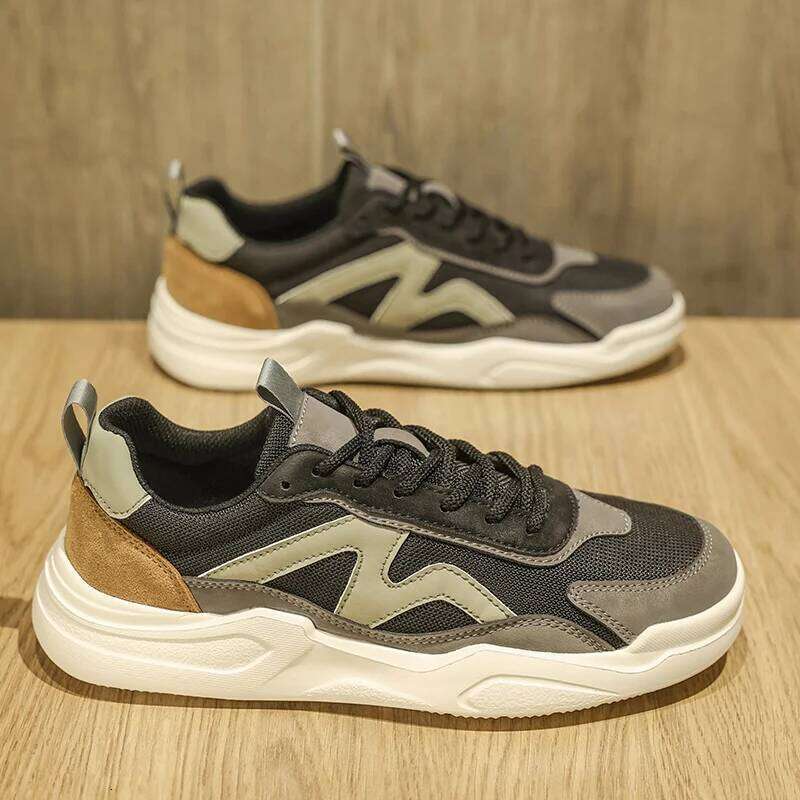 Men's Sports Designer New Soft Sole Casual Lightweight Men Shoes Spring Autumn Fashion Net Face Hollow Platform Outdoor X251225