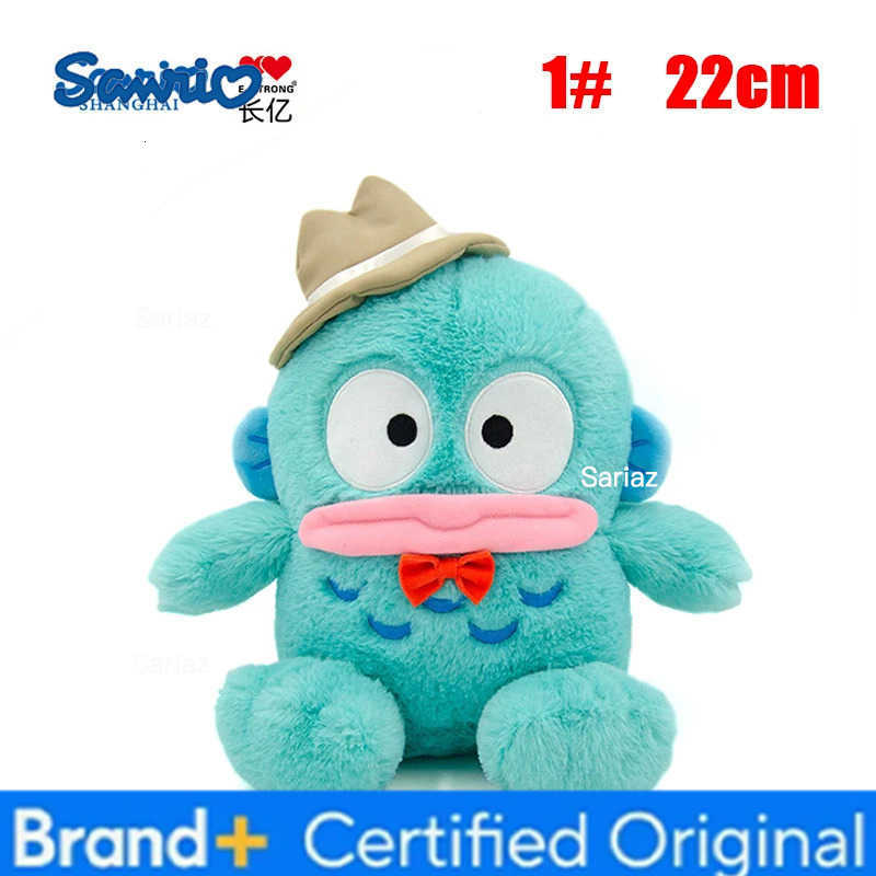 Sanrio Genuine Anime Cartoon Hangyodon Series Cute Fashion Boutique Doll Stuffed Pillow Birthday Doll Childrens Toys Plush Dolls Gifts H251225