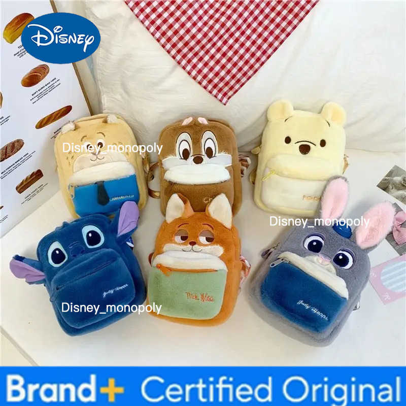 Disney Kawaii Zootopia Plush Crossbody Bag Nick Wilde Judith Laverne Hopps Stylish Cartoon Shoulder Bag Birthday Christmas Gift H251225