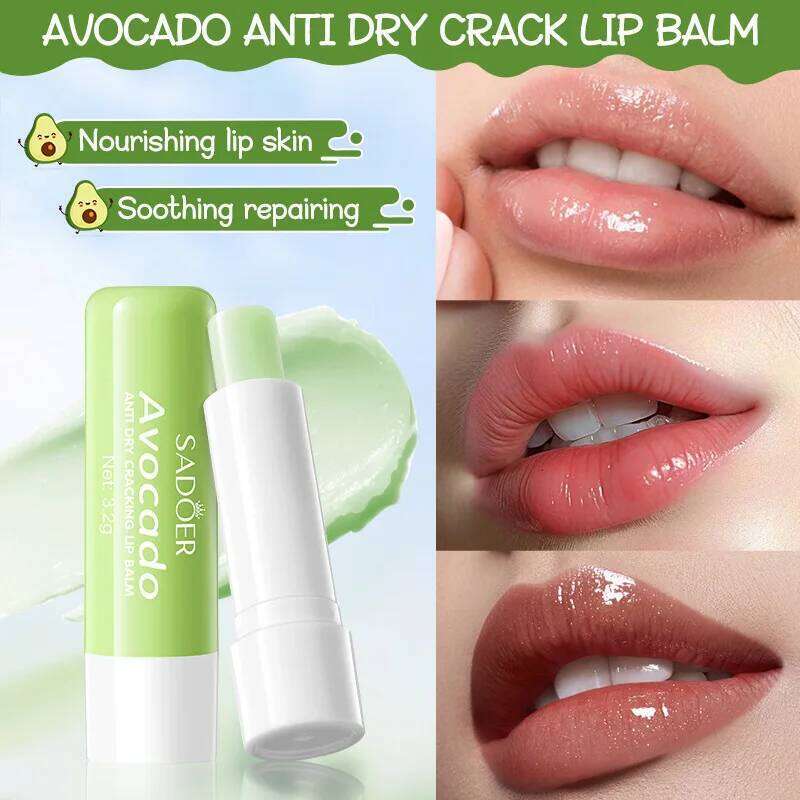 Avocado Hand Cream and Lip Balm Set Deeply nourishing, locks in moisture X251225