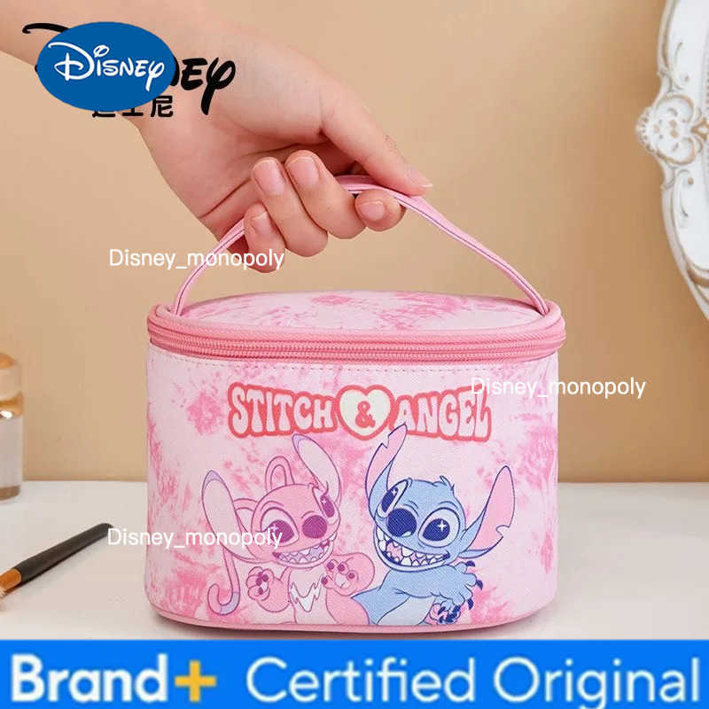 Disney Original cartoon Stitch Multi-function Women Cosmetic Bags Fashion Mummy Bags Girls Gifts H251225