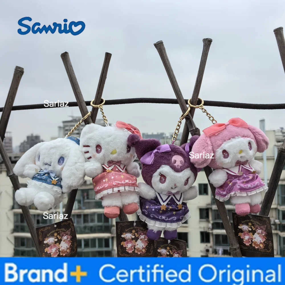 Sanrio Magician Kuromi Melody Cinnamoroll Hellokitty Anime Keychains Cute Girl Kawaii Room Decor Holiday Gifts Toys For Girls H251225