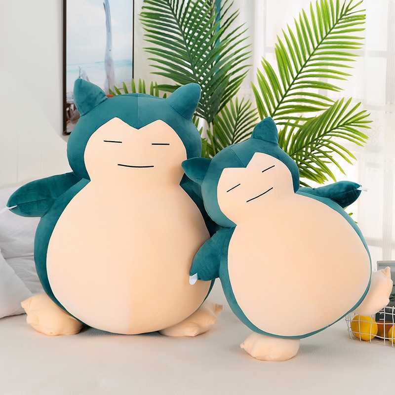 Pokemon Doll Pokemon 30-60Cm Lovely Pokmon Snorlax Plush Toys Big Anime Character Snorlax Doll Soft Stuffed Pillow Cushion Birthday Gifts Hot Sell