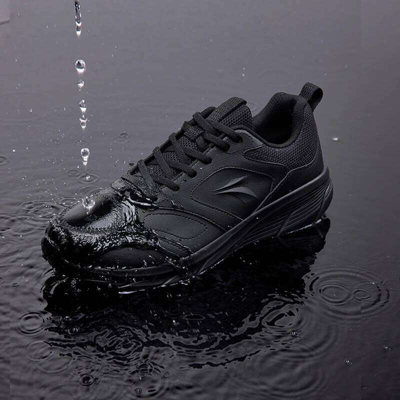 361 Degrees Men Running Shoes Lightweight Cushioning Leather Waterproof Casual Rebound Jogging Non-Slip Sneakers Male 672432227 X251225