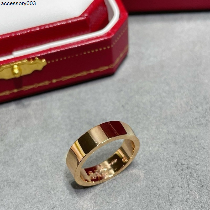 Band Rings Fashionable and exquisite wedding rings popular designer rings gold-plated classic quality jewelry accessories selected couple gifts for women