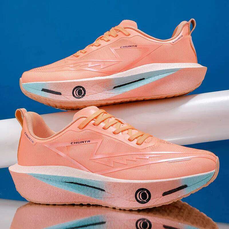 Men's Fashionable Comfortable Sports Shoes - Breathable Fabric Upper, Non-Slip and Wear-Resistant Cushioning Soles, Round-Toe Lace-Up Casual Runn