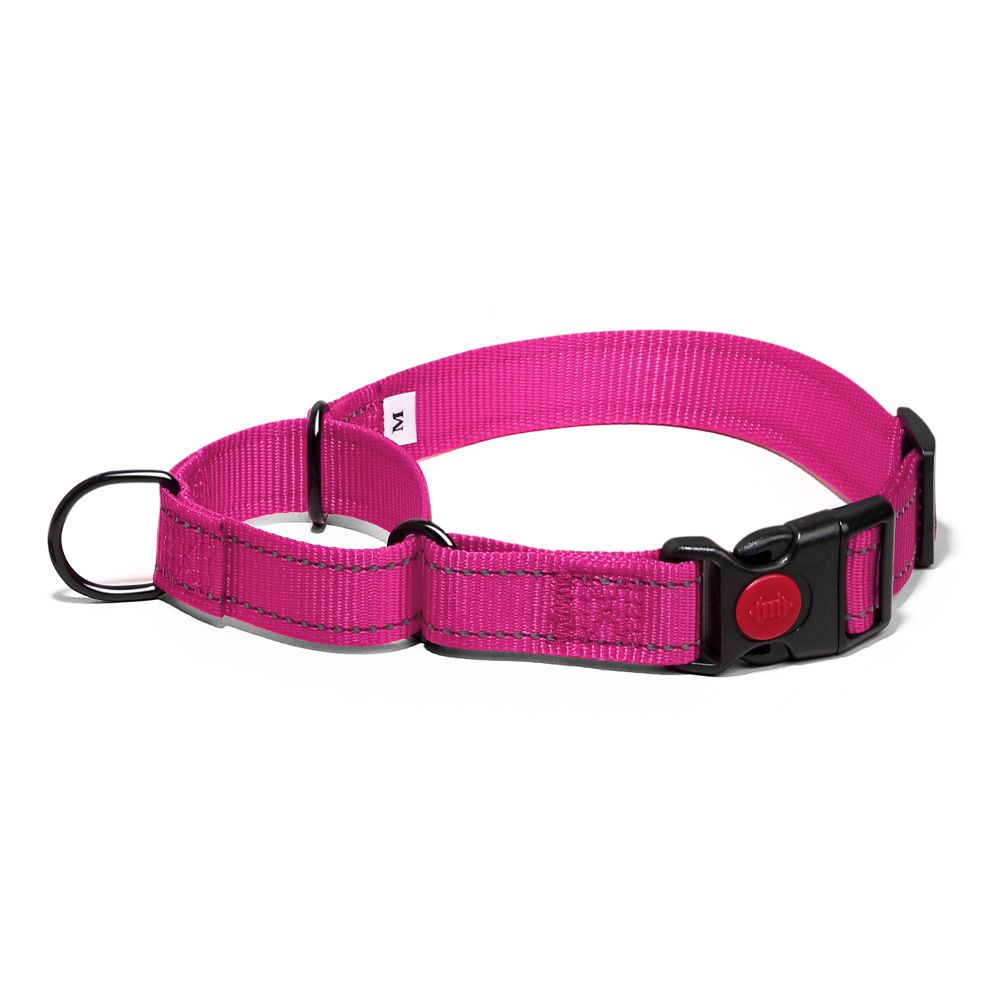 Durable Nylon Dog Collar Reflective Pet Neckband for Small Medium Large Breeds Teddy Golden Retriever Corgi French Bulldog