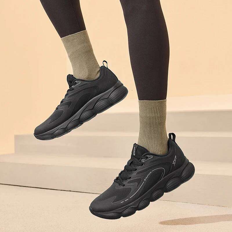 Xtep Jumping Edition For Men 2024 Winter Running Shoes Rebound Soft Leisure Support Sneakers 876419110014 X251225