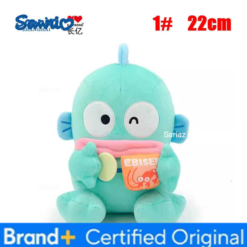 Sanrio Genuine Anime Cartoon Hangyodon Series Cute Fashion Boutique Doll Stuffed Pillow Birthday Doll Childrens Toys Plush Dolls Gifts H251225