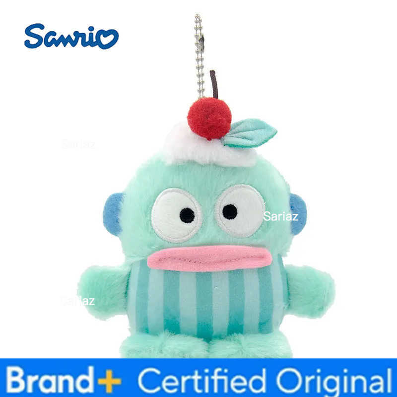 Sanrio 10cm Genuine Plush Toys Hello Kitty My Melody Kuromi Stuffed Animals Doll KeychainSmall Pendant Christmas Birthday Gifts H251225