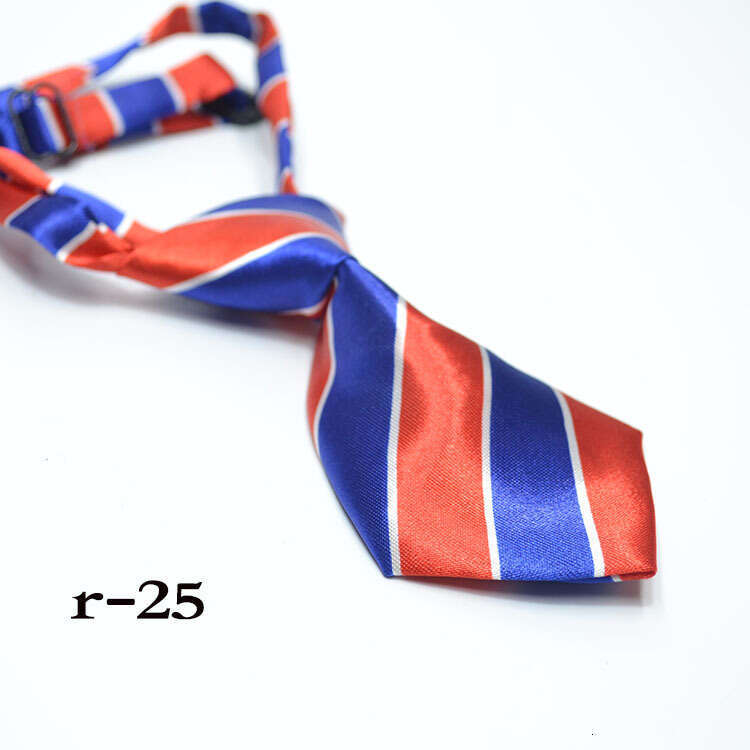 Colorful Tie Printed Bow & Cat And Dog Universal Cute Pet Fashion Decoration