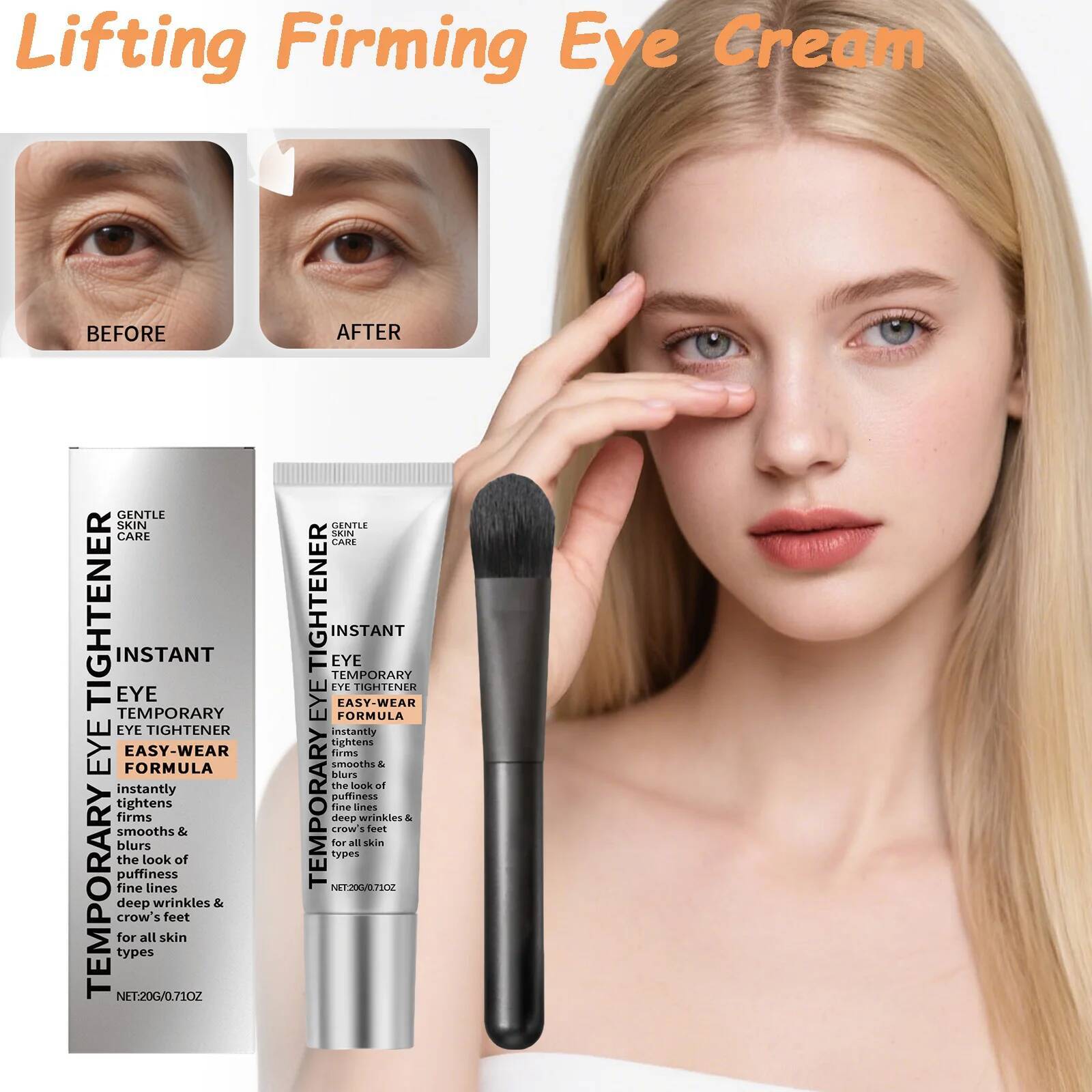 Bestseller Instant Firm Tightener Lightens Fine Lines Dark Circles Reduces Puffiness Lifting Nourishing Eye Care Cream ddmySat