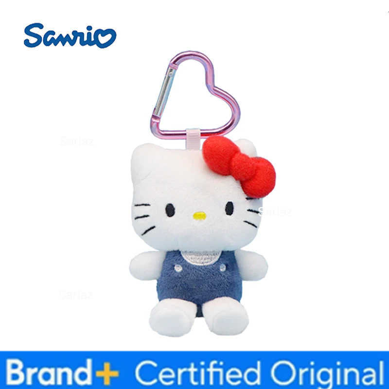 Sanrio New Plush Toys Small Pendant Hello Kitty 50th Anniversary Plush Dolls Cute Fashion Boutique Dolls Kids Birthday Gifts H251225