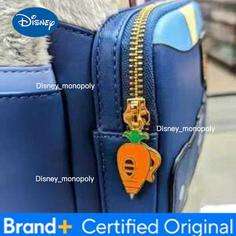 Disney new Loungefly Plush Skin Series Zootopia Judy Hopps Lotso Stitch Mini backpack H251225