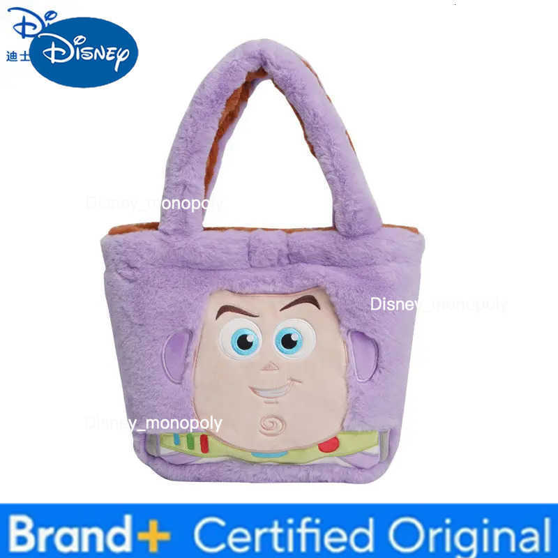 Disney Kawaii Toy Story Woody Plush Backpack Buzz Lightyear Cute Double Sided Series Anime Shoulder Bag Plush Bag Birthday Gift H251225