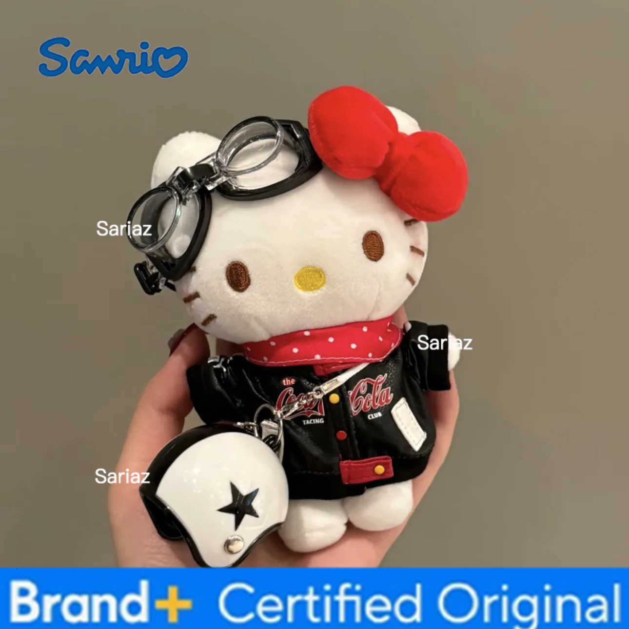 Sanrio Hello Kitty bag charms plush toys key chains backpack charms and dolls H251225