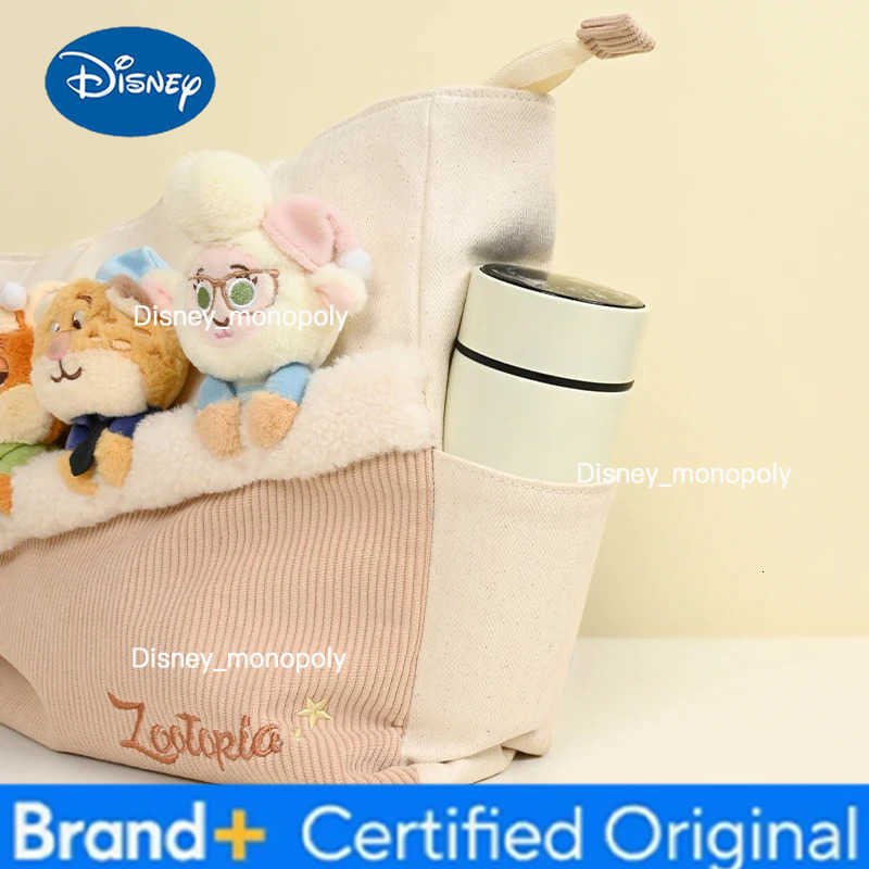 Disney Official Zootopia Single-shoulder Toy Story Edition Crossbody Bag And Commuter Plush Bag Girls Birthday GraduateGift H251225