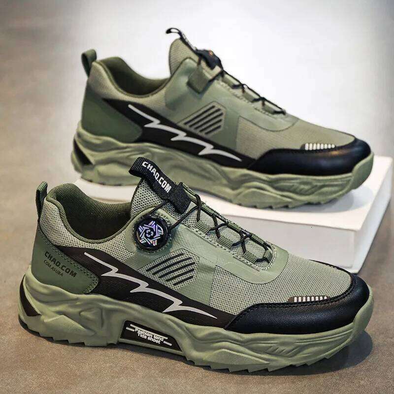 New Cushioning Running Shoes For Men Suitable Heavy Runners Lace Up Sports Women Non-slip Outdoor Athletic Male Sneakers X251225