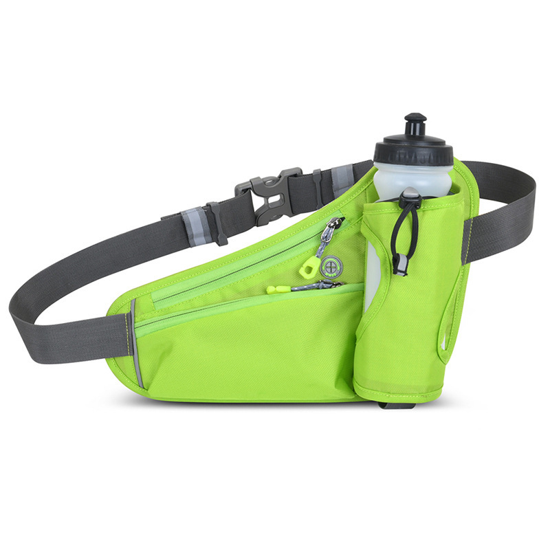 Running strap adjustable 2-zip pockets running waist bag mens moisturizing bag hiking and jogging Fanny bag Z250407