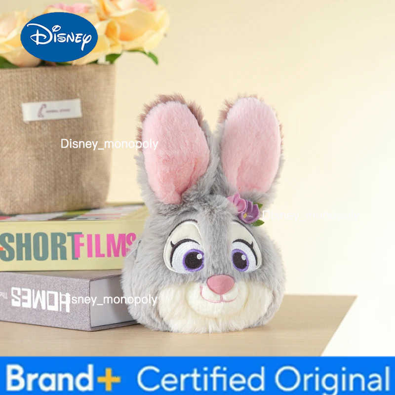 Disney Zootopia Judy Nick Benjamin Cute Soft Coin Purse Earphone Case Key Pouch Portable Storage Bag Holiday Birthday Gift H251225