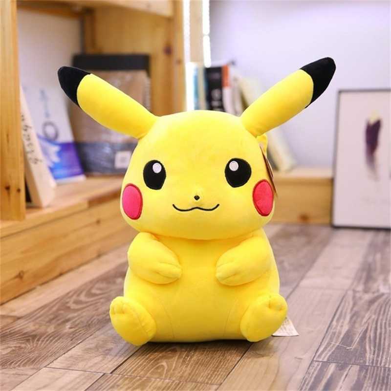 Pokemon Kawaii Pikachu Stuffed Toys Pikachu Plush Dolls Pikachu Peluche Pillow Xmas Gift For Kids Friends Boys W251225