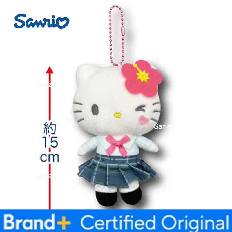 Sanrio Anime Peripherals Japanese High School Uniform Hellokitty Kuromi Jk Series Backpack Pendant Cute Keychain Girl Gifts H251225