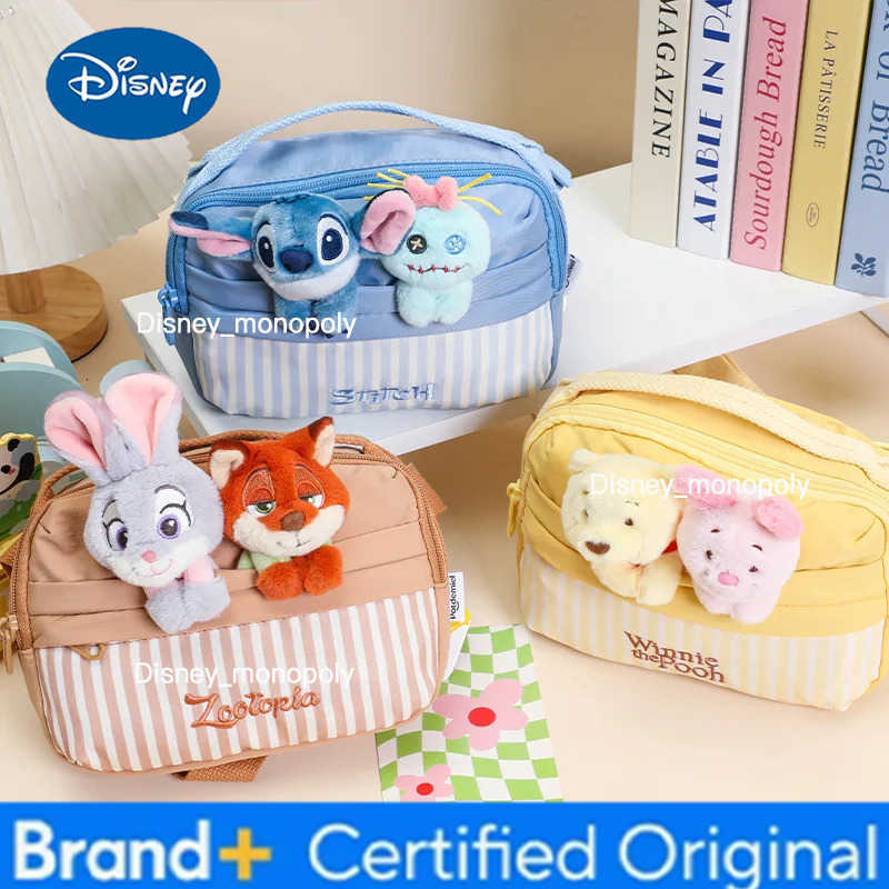 Disney New WomenS Handheld Crossbody Bag Fashion High Quality Student Shopping Bag Cartoon Versatile WomenS Mobile Storage Ba H251225
