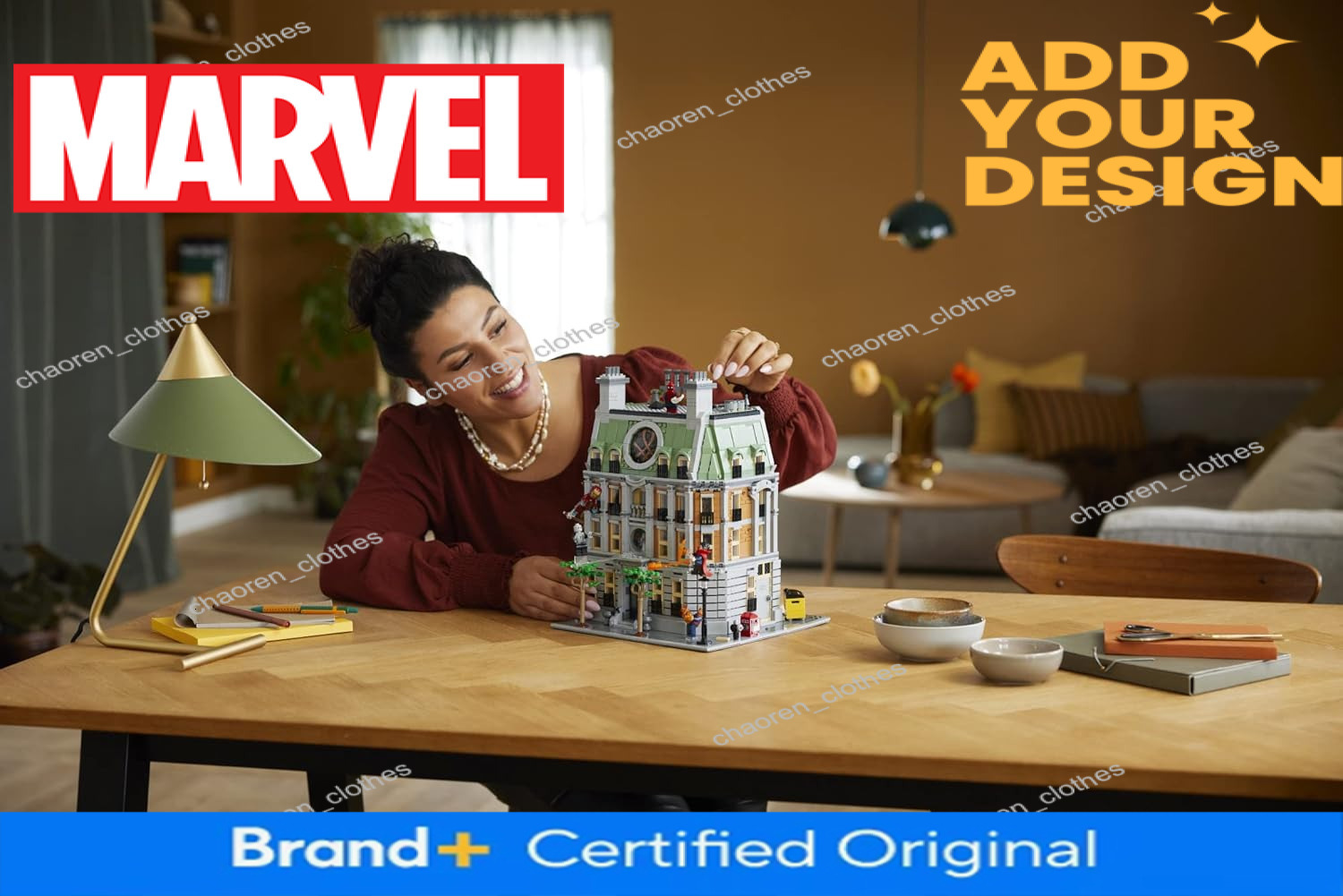 LEGO Marvel Sanctum Sanctorum 76218, 3-Story Modular Building Set, Avengers Movie Collectible, 9 Minifigures Including Doctor Strange, Wong, Spider-Ma