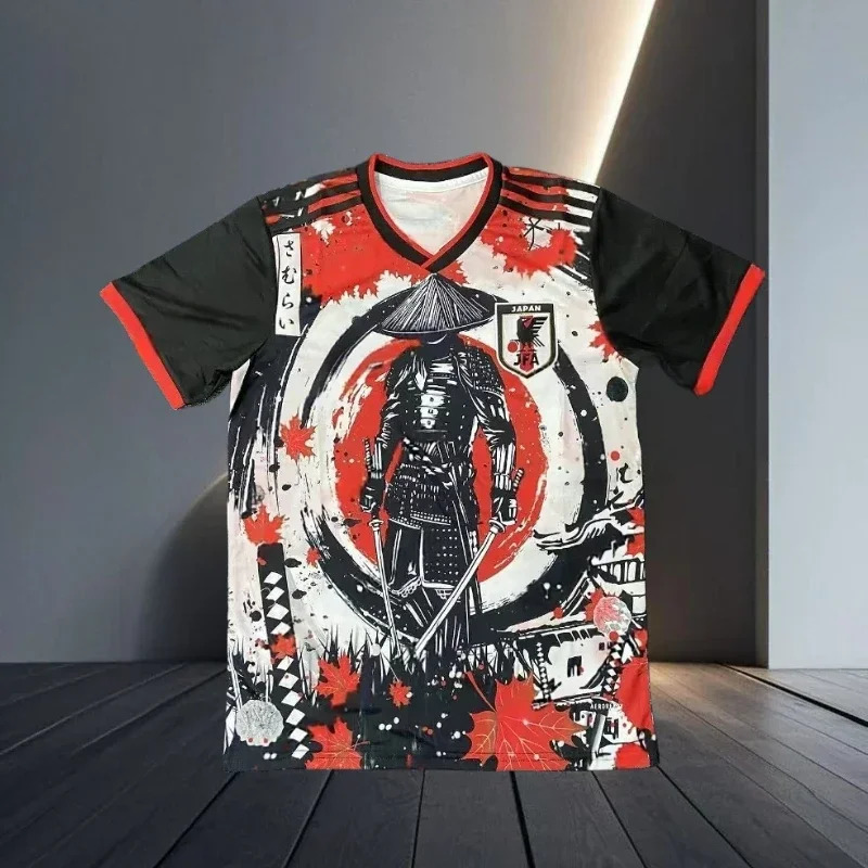 2025 Japanese Football Set Anime Style Fan Player Edition Polyester Breathable Quick-drying T-shirt for Casual Sports Unisex Top 251223