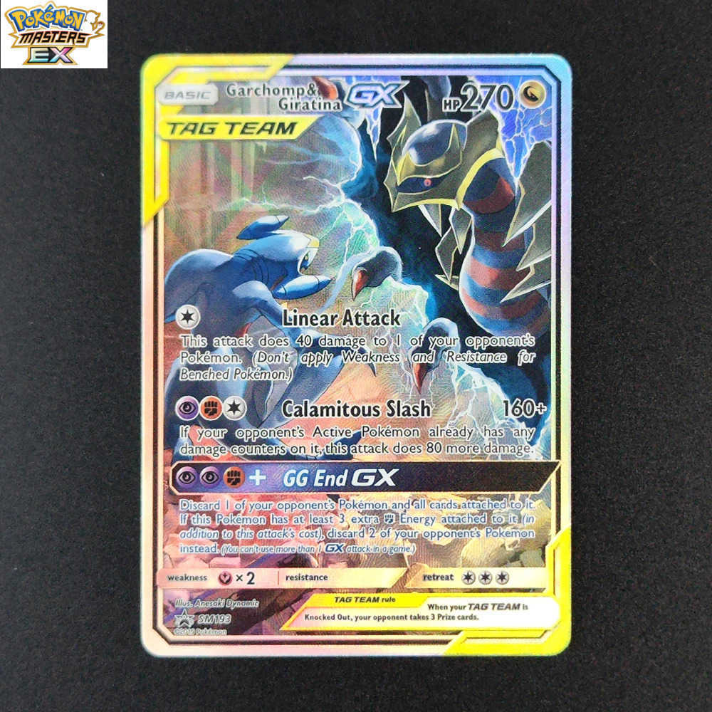 DIY Pokemon PTCG Card TAG TEAM Latias Latios Gengai Mimikyu Mewtwo Mew Moltres Zapdos Articuno GX Trading Card Game L251225H6TK