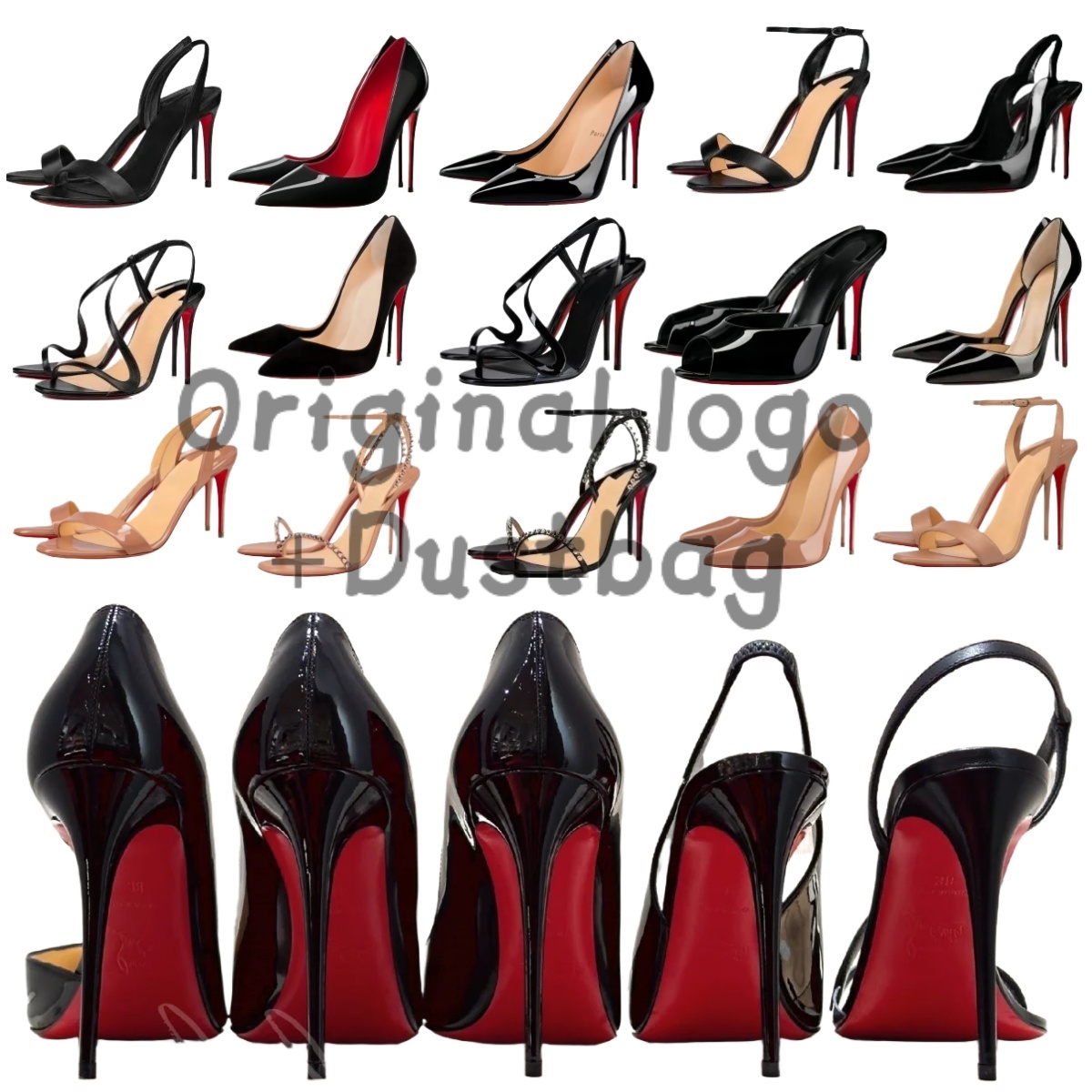 Heel Designer Women's High Heel Sandals Luxury Brand heels Leather Sandals Sexy Pointed Toe 6cm 8cm 10cm 12cm High Heels Summer Sandals 35-44 With Dustbag