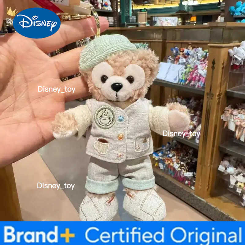 Disney Cartoon Duffy CookieAnn ShellieMay Plush keychain Creative Dress up Plush Doll Kawaii girl cotton doll toy birthday gift H251225