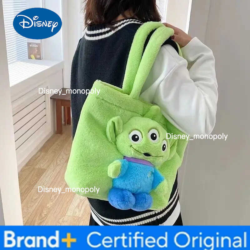 Disney Cartoon Lotso Winnie the Pooh Stitch Alien Sweet and Cute Creative Shape Fashionable Large Capacity Portable Shoulder Bag H251225