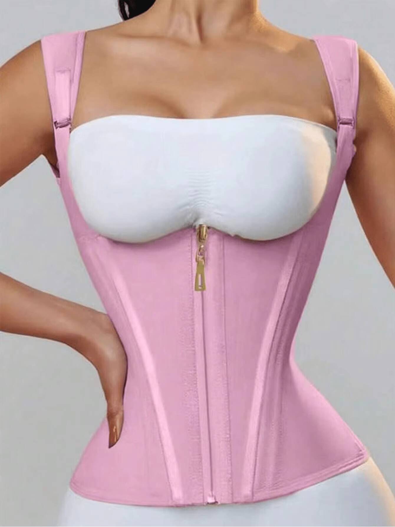 Colombiana Girdles Powernet Waist Trainer Shapers Vest Faja Colombianas Corset Top Womens Corset Body Shapewear for Women