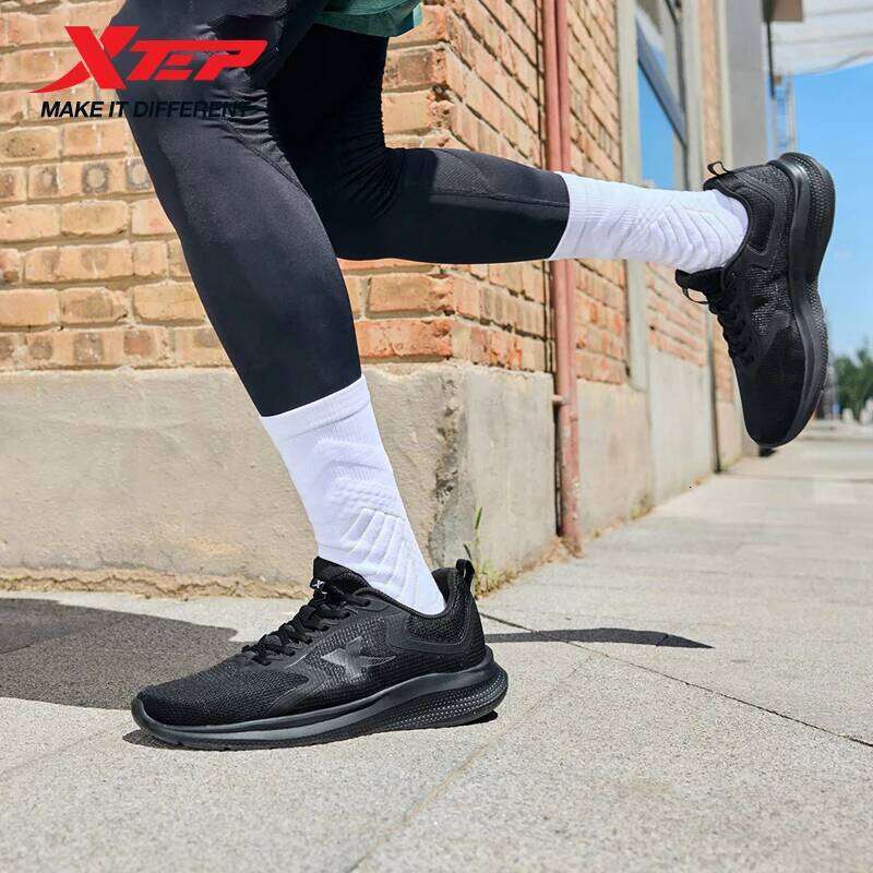 Xtep Running Shoes For Men Outdoor Quick-Drying Wear-Resistant Support ETPU Material Lightweight Surface Sneakers 876319110028 X251225