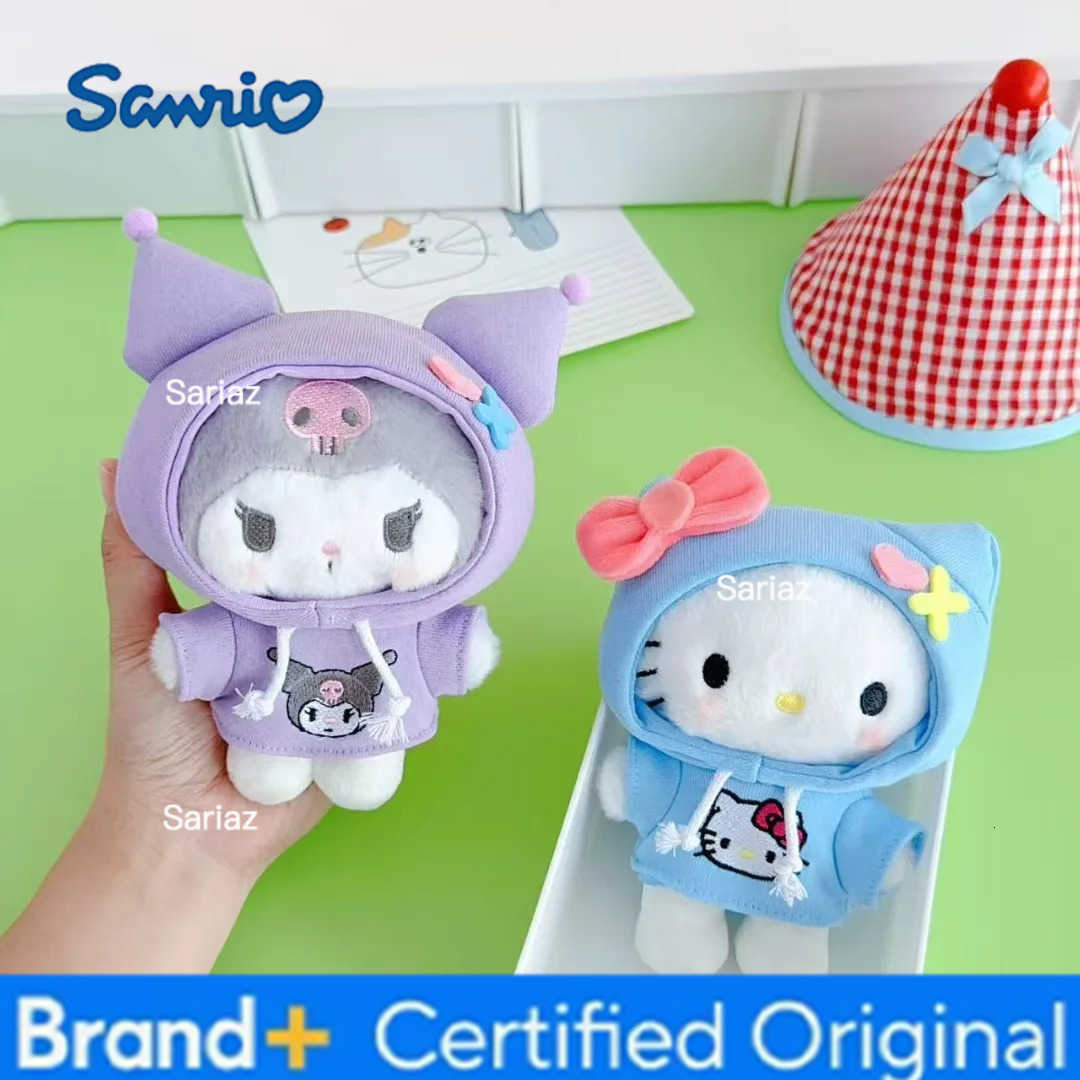 Sanrio SanrioNew Kuromi Melody Hello Kitty Plush Keychain Hanging Accessory Cartoon Bag Charm Gift for Girls Children Christmas Present H251225