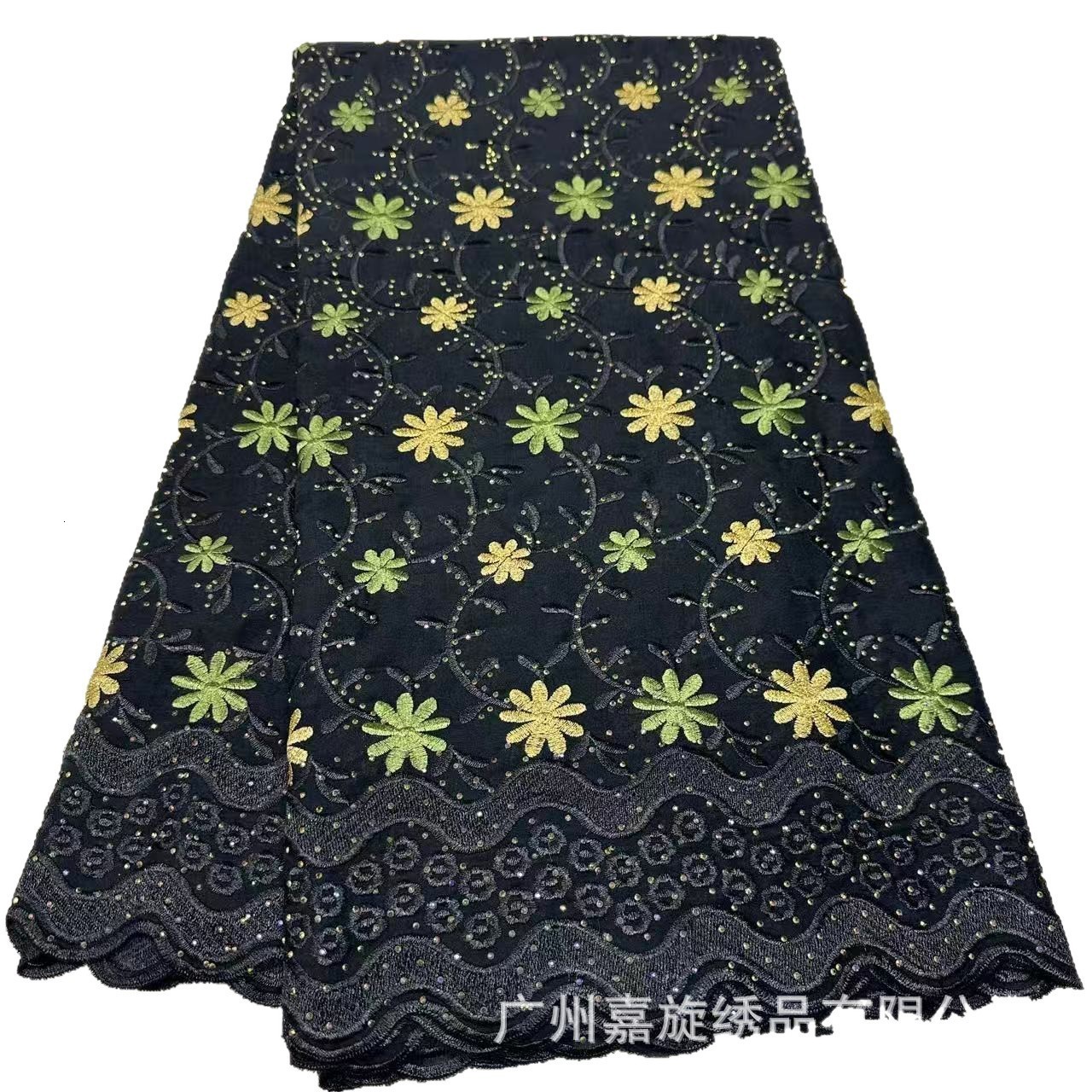 Latest Swiss Voile Lace In Switzerland Embroidered Cotton African Lace Fabric High Quality For Women Wedding Party QF0927 240618