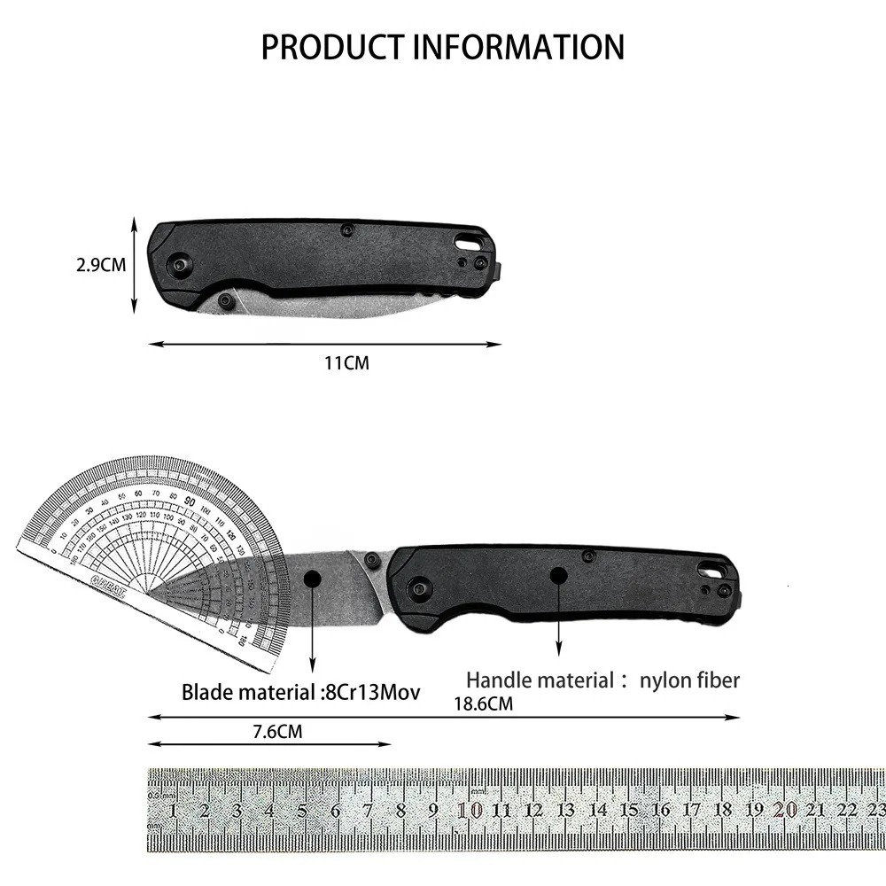 KS 6105 Folding Knife CPM MagnaCut PVD Blade Anodized Aluminum Handles Outdoor Camping Survival Knife