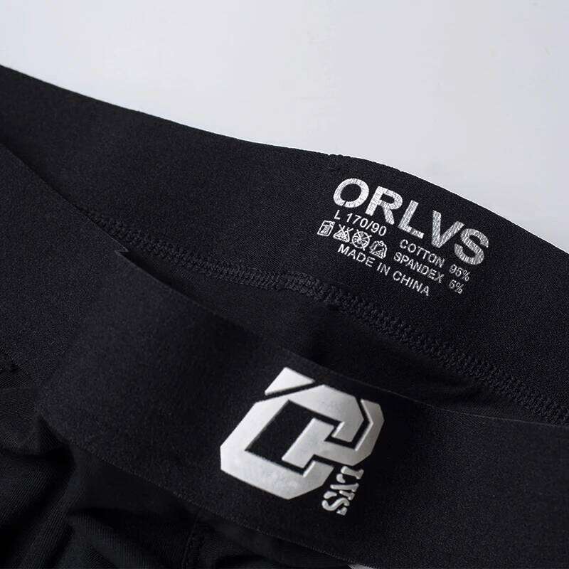 4Pcs/Lot ORLVS Brand Man Underpants Boxershorts Cotton Men Boxers Male Breathable Underwear Men's Panties Soft Boxer OR212 X251225