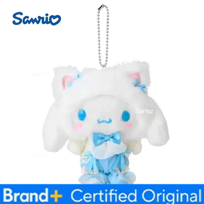 Sanrio Kawaii Kuromi Cinnamoroll Plush Toys Keychain Cartoon Hello Kitty My Sweet Piano Backpack Pendant Girls Birthday Gifts H251225