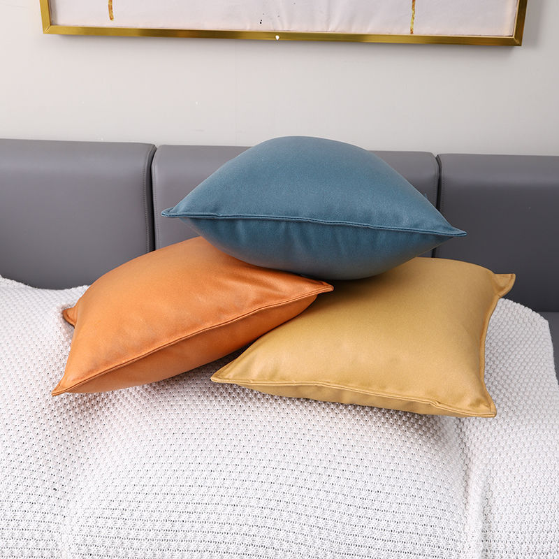 Fabric cushion cover, simple headboard soft cushion, office backrest pillow cover, sofa cushion. NUY401