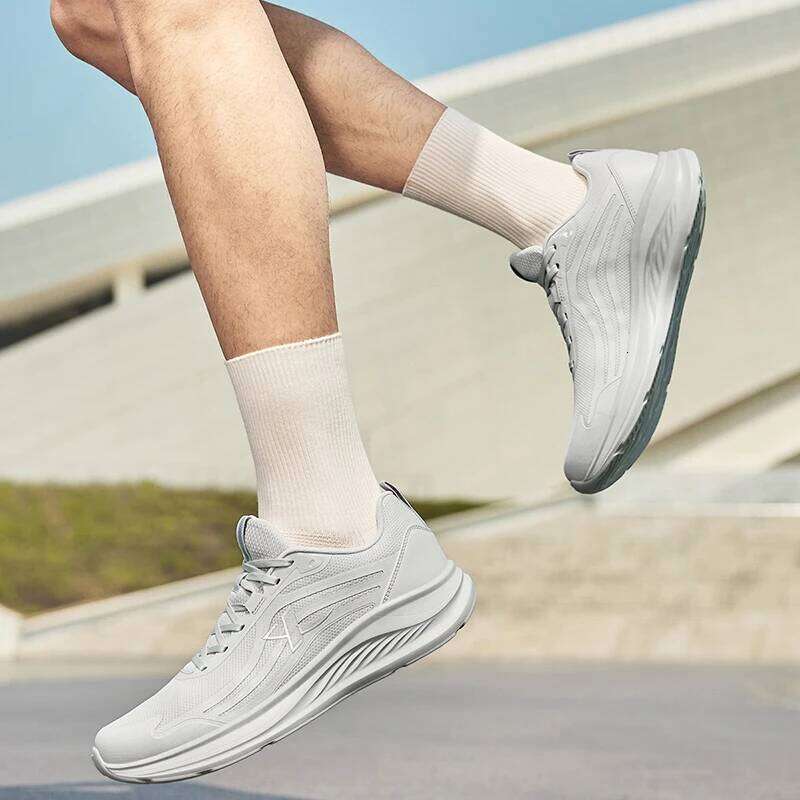 Xtep Qiyuan ET Running Men's Summer Mesh Breathable Wear-resistant Sports Lightweight Casual Cushioning Shoes 875319110011 X251225