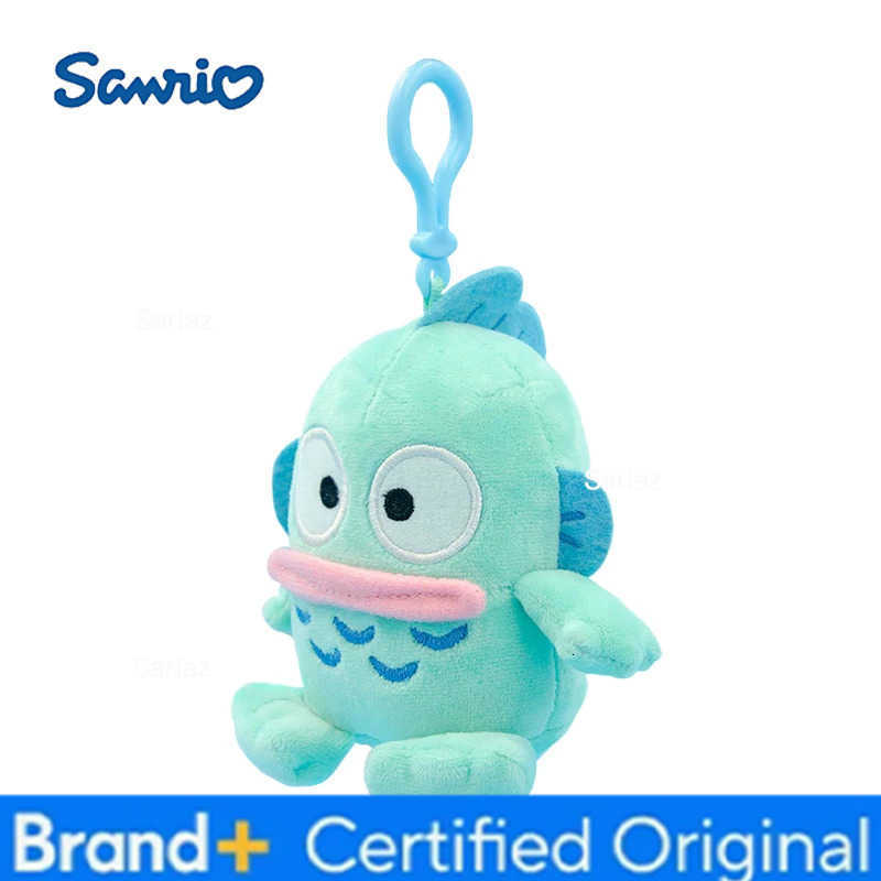 Sanrio Genuine Hangyodon Small Pendant Plush Toy Anime Cartoon Sayuri Super Soft Model Doll Stuffed PP Cotton Kids Birthday Gift H251225