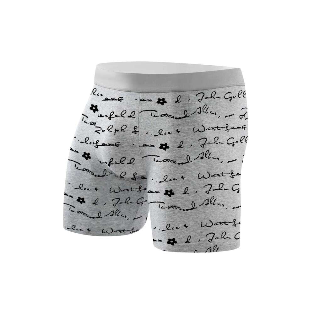 10 Pieces Underwear Breathable Soft Long Boxer Briefs Personality Trend Fashion Athleisure Classic Men's Pants X251225