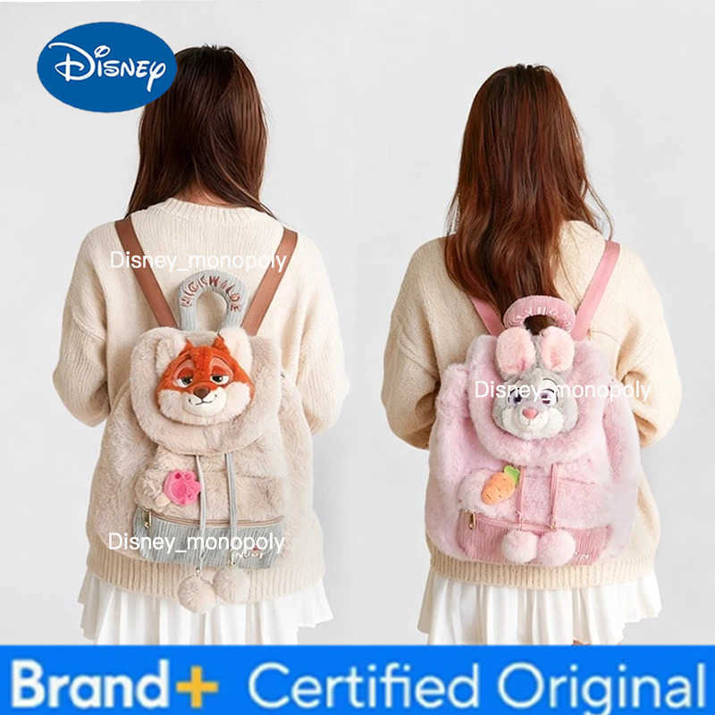 Disney Zootopia 2 Themed Large Capacity Backpack Autumn Winter Fashion Unisex School Travel Bag H251225