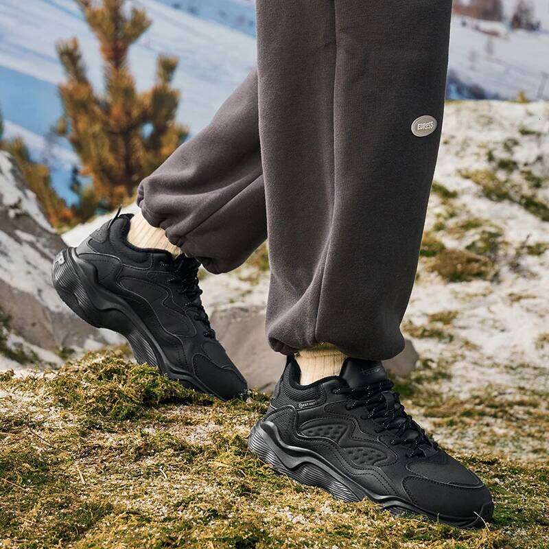 Xtep Casual For Women 2024 Winter Cotton Shoes Rebound Soft Leisure Durability Comfortable Warm Sneakers 876418370004 X251225