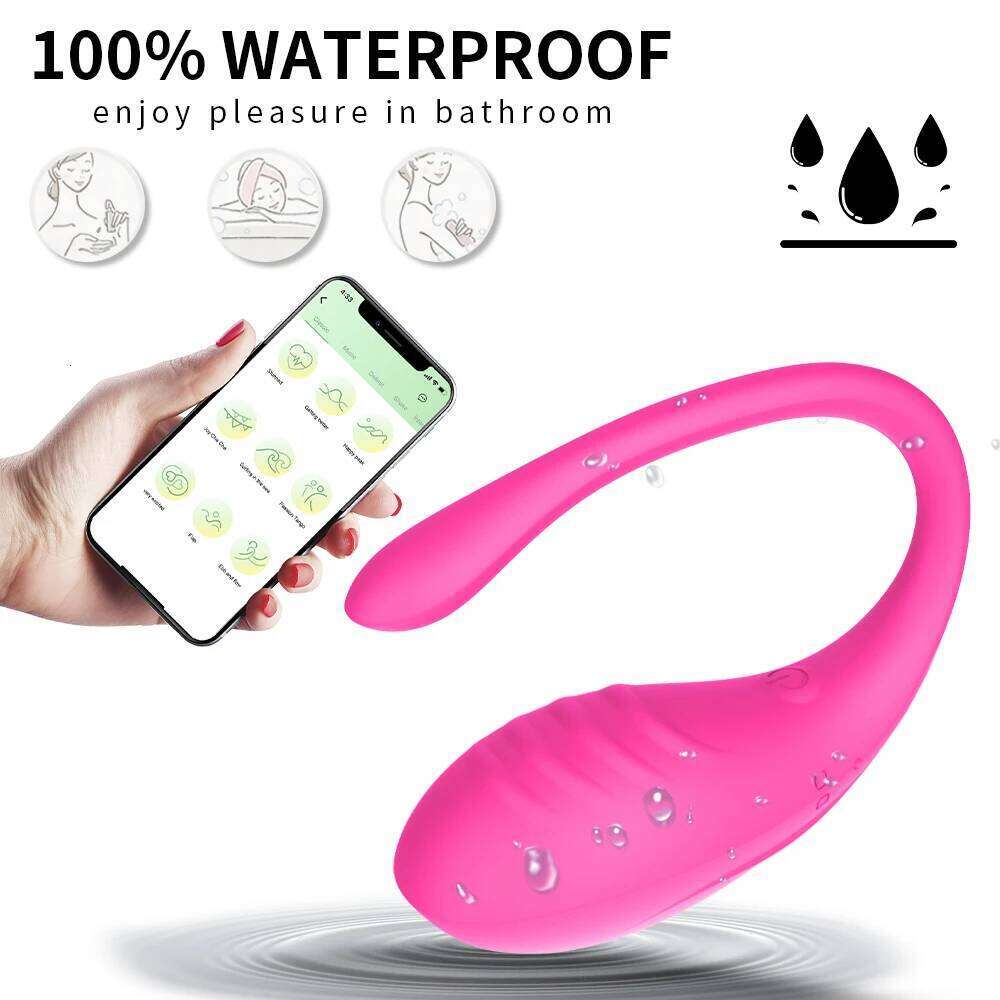 APP Controlled Vagina Vibrator 9 Speed Clitoris Anal Vibrating Egg Massager Wearable Stimulator Adult Couples Sex Toys for Women 25L1225