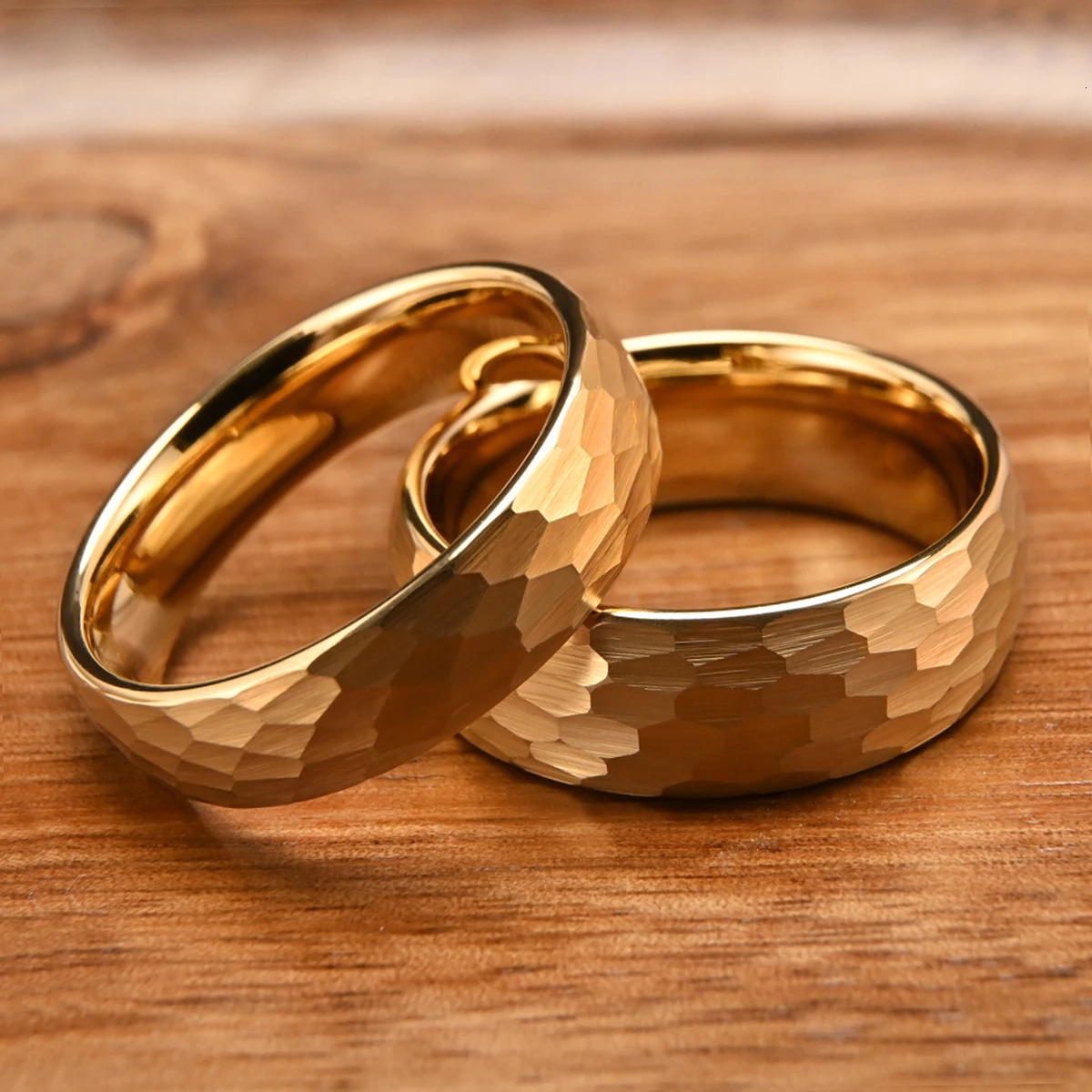 tungsten carbide ring for man anillos bague homme pareja de compromiso fashion jewelry wedding bands Hammered engagement rings 251223